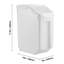 Bac à farine pour cuisine 4,5Gal / 20Lx2