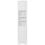 Armoire de rangement multi-fonctionnelle avec deux portes et tablettes réglables, tablette ouverte-225607191