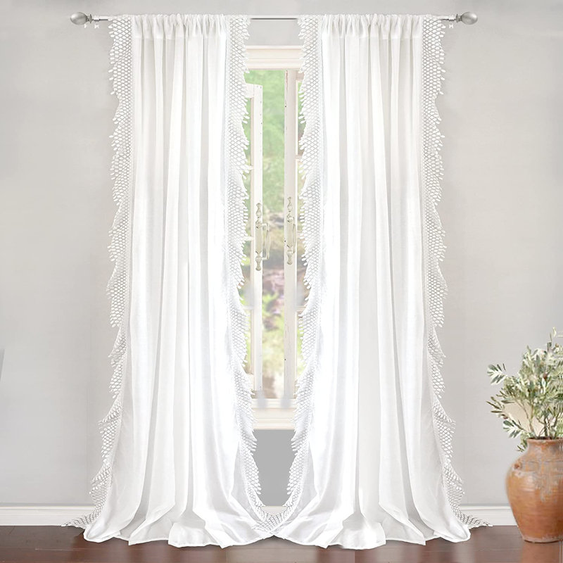 Halverson Sheer Curtain Pair