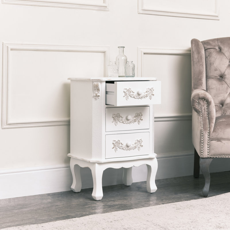 Greber 47cm W Bedside Table