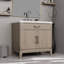 Meuble-lavabo simple avec plateau en marbre de culture-1922228013
