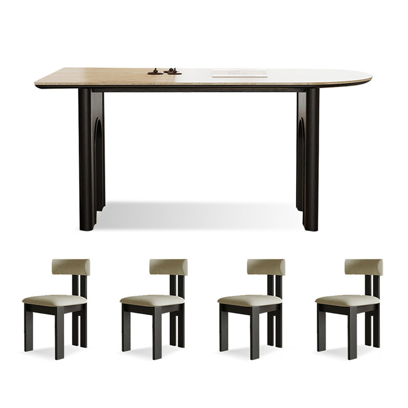Ensemble de table de salle à manger Judson, H 29,53 po x L 62,99 po x l 31,5 po