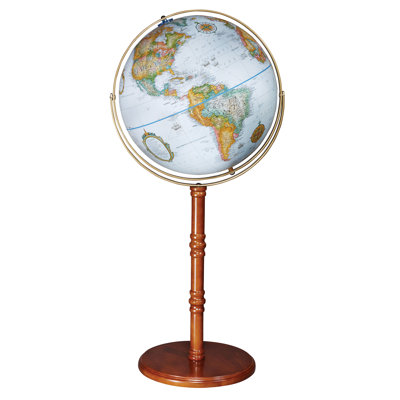 Cardboard Floor Globe