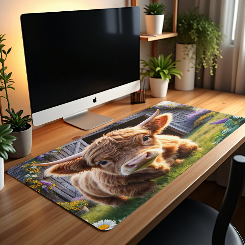 Polyester Desk Pad, 23.6x13.8