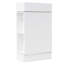 Meuble-lavabo simple 18,6 po avec lavabo blanc