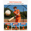 Cage de baseball, 40 po x 12,1 x 10,0 pi, portatif, autoportant, avec cage en polyester sans nœuds à 4 plis et machine à lancer, filet de cage pour l'extérieur intérieur