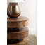 Table de bout en bois massif empilé-1064405063