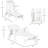 Outdoor Chaise Lounge, 5 Level Adjustable Backrest Lounge Chair With Wheels, Folding Tanning Chair For Pool, Beach, Patio, Garden, White