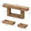 Console extra longue de 78,7 pouces avec 3 tiroirs et une tablette de rangement ouverte-2067817104-2067817105