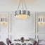 Lustre moderne en cristal K9