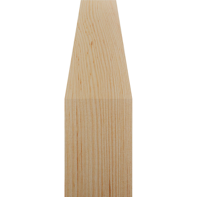 Attelle de genou olympique, Sapin de Douglas, H 14 po x l 3,5 po x P 14 po, Attelle lisse
