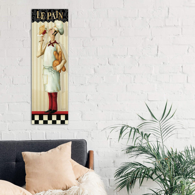 Chef's Masterpiece III (Le Pain) by Lisa Audit - Wrapped Canvas Panoramic Print, 121.92 cm H x 40.64 cm W x 1.91 cm D