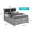 Lit plateforme tapissier Champetre-20431754-24387192