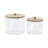Metal Canister - Set of 2-1467136702