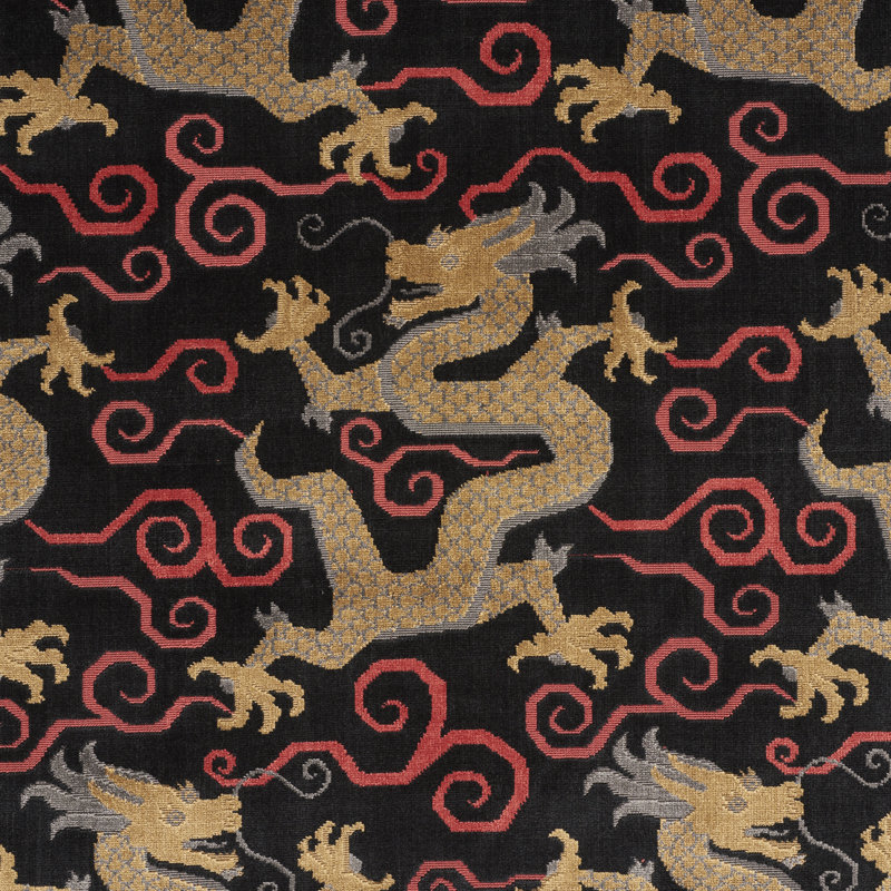 Bixi Velvet Fabric, Onyx
