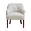 Chaise d'appoint moderne à dossier capitonné-2139280997