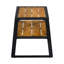 Table d'appoint d'extérieur à 2 niveaux avec tablette-133423601
