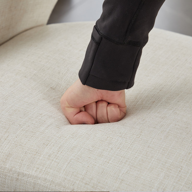 Chaise de salle à manger Haziqah, Beige