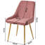 Mako 46cm H Velvet Upholstered Side Chair-510848004-514934629