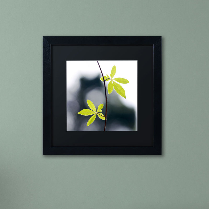 « two of us » par "beata czyzowska young, reproduction de photo encadrée, H 16 po x l 16 po x P 0,5 po, Noir