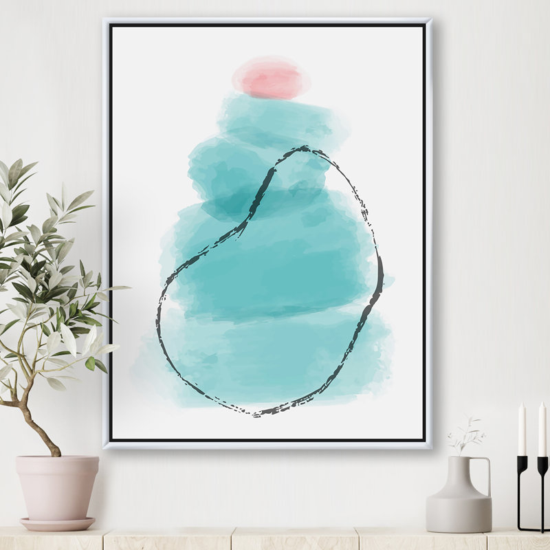 «Minimal Elementary and Geometric Compostions XXxxxxx», reproduction sur toile flottante, H 20 po x l 12 po x P 1 po