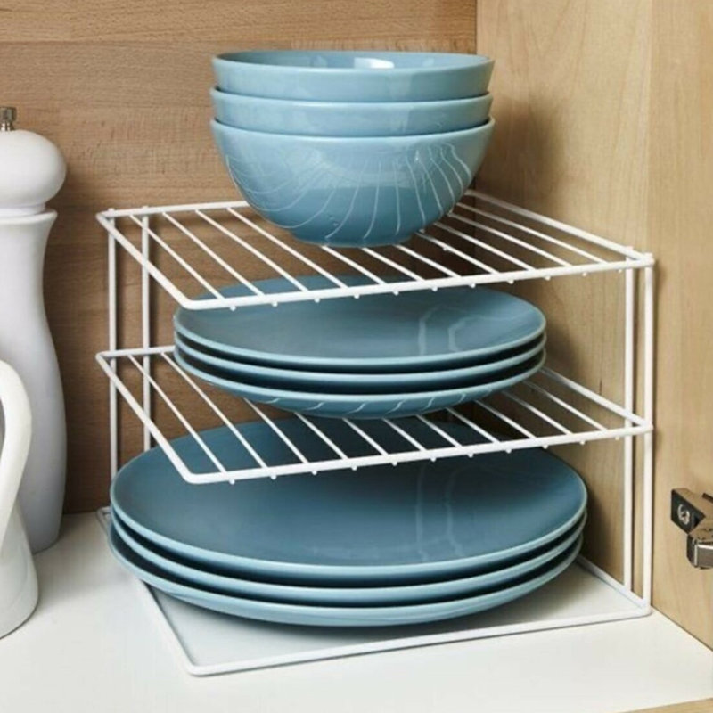 Korianna Cabinet Shelving Rack, White