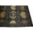 Ikat Hand-Knotted Wool Dark Slate/Cream/Blue Area Rug