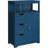 Brigit Free-Standing Bathroom Cabinet with Adjustable Shelf, 3 Drawers and a Niche-1793343149-1870555992
