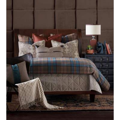 Theo Farmhouse / Country Plaid Duvet Cover