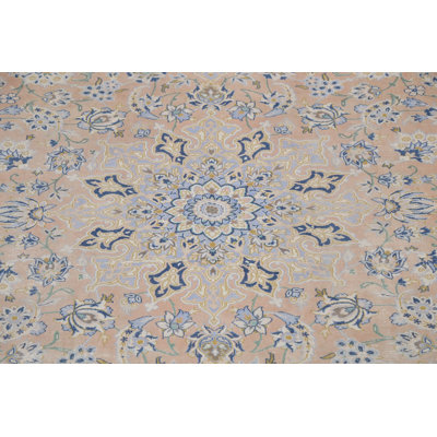 Obaida One-of-a-Kind 10'5''x 13'1'' Wool Area Rug in Rust