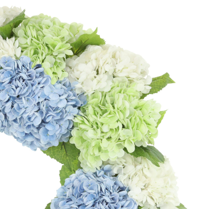 Couronne d'hortensia 24 po Sofia