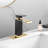 Single Hole Faucet Single-handle Waterfall Bathroom Faucet with Drain Assembly-88740460