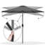 Alexine 270cm Tilt Market Parasol-173872942