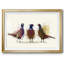 Faisan trio encadré sur papier-34287497-34287496