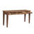 Jae Sofa Table, Console Table with 3 Upholstered Stools, Made with Solid Wood, 76x22x36