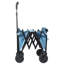 Chariot utilitaire pliable léger - capacité de 360 lb avec roues pivotantes à 360 °, poignée à rebond automatique réglable et porte-gobelets pour le camping, l'épicerie, le jardin et les sports-121226201