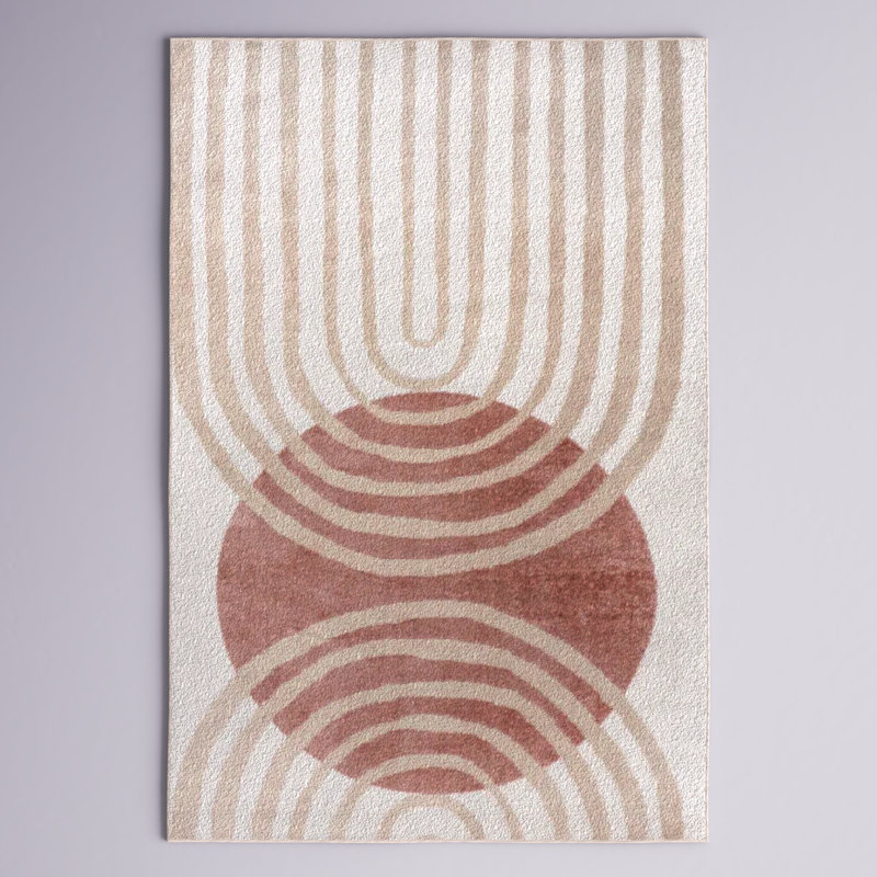 Abstract Area Rug for Living Room Bedroom Dining Room Kitchen, Runner 2'6" x 10'