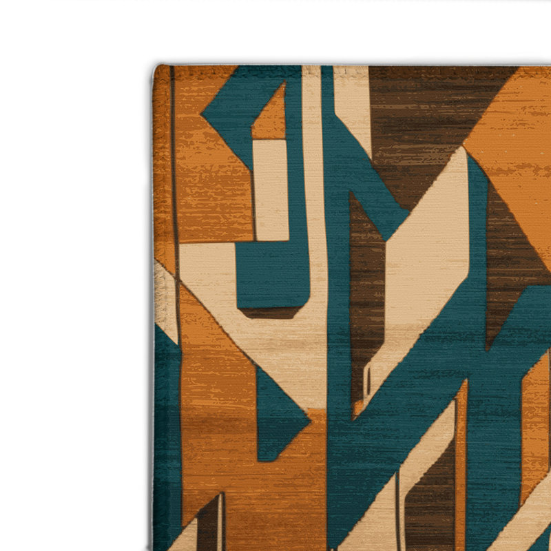 Tapis intérieur et extérieur ArtDeco, Rectangulaire 2 pi x 3 pi