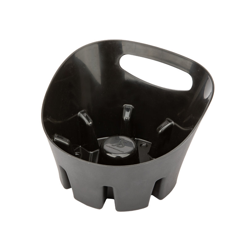 Utility-Sink Plastic Plunger Tray, Black