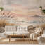 Papier peint bord de mer, décoration murale phare amovible-649690659-649690660