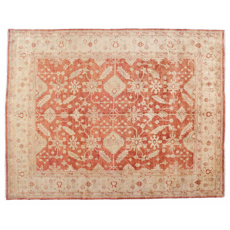 One-of-a-Kind Rectangle 9' X 12' Hand Knotted Area Rug