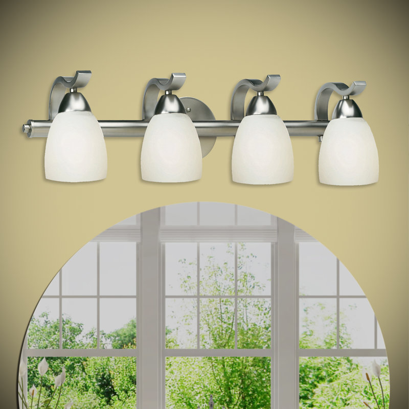Éclairage pour meuble-lavabo 4 lumières Villines