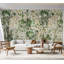Murale florale pelez et collez Jahmarley - Beige romantique jardin-106503708