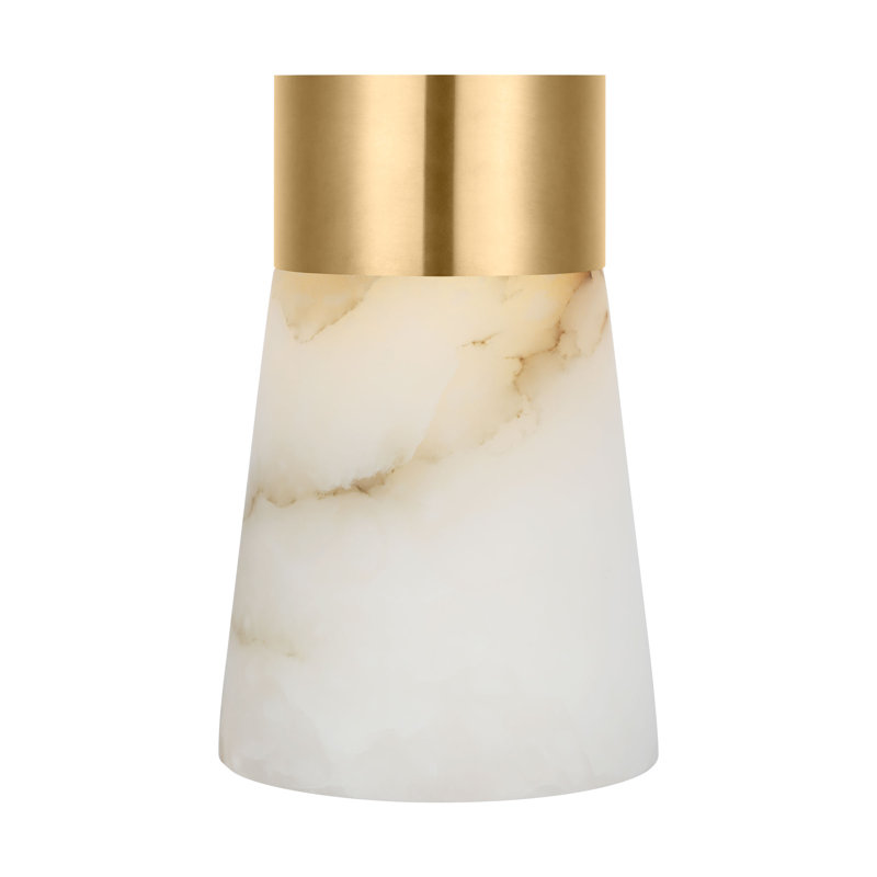 Caspe Alabaster 8 Rechargeable Table Lamp