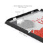 Cadre d'affiche 18 x 18 en aluminium noir avec cadre profilé de 0,59 po à chargement frontal avec housse antireflet pour affiches, documents et certificats - paquet de 3-305457296-305457299