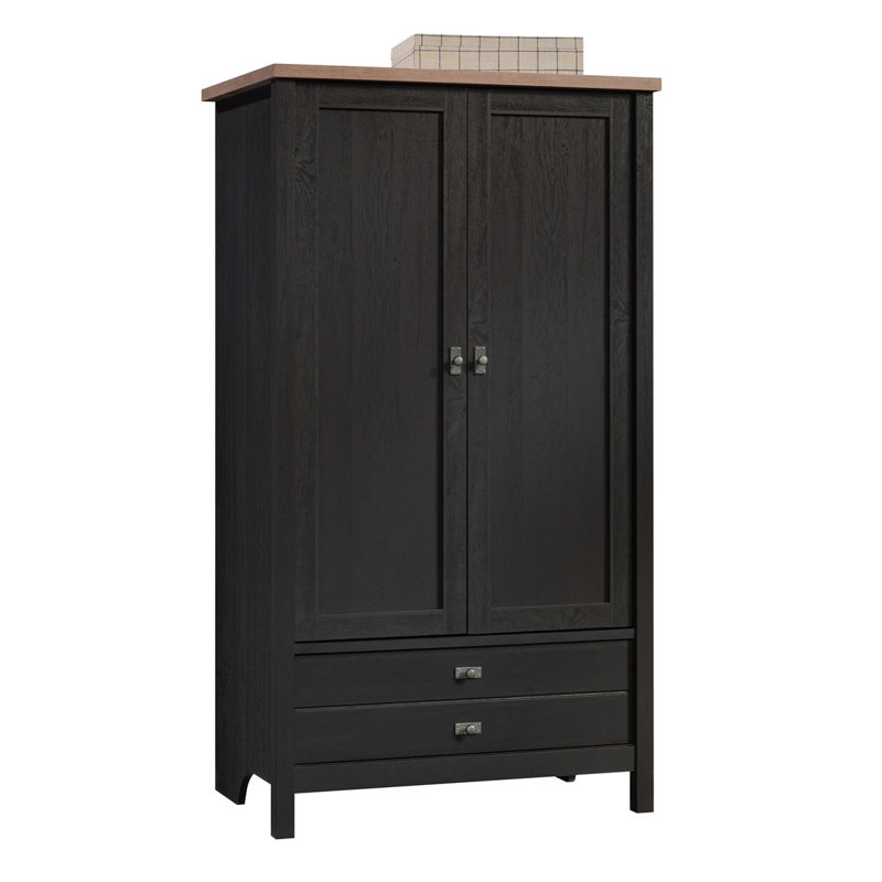 Armoire, finition noire, Noir