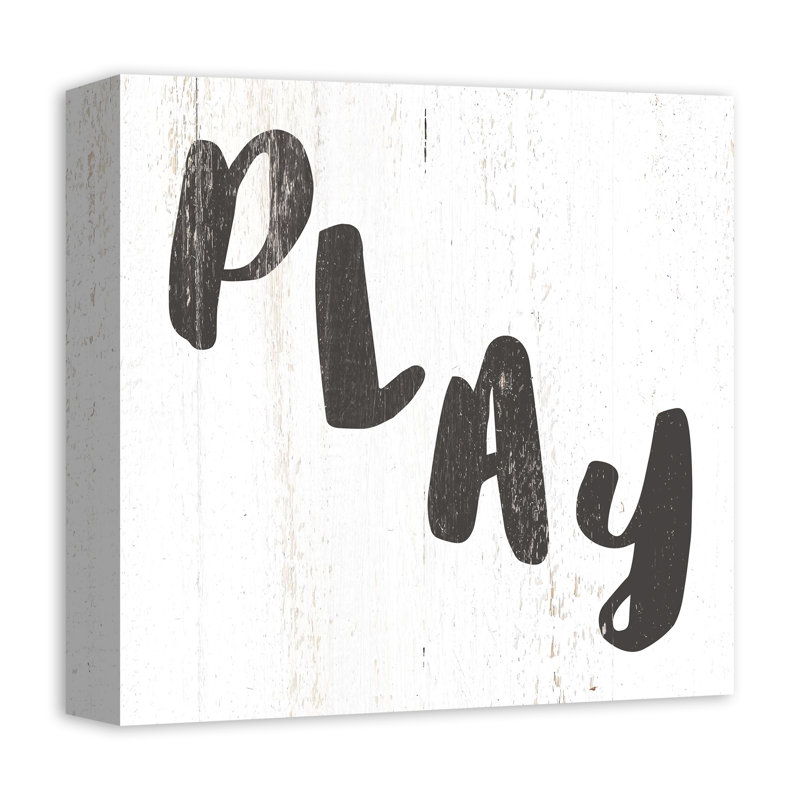" Wooden Play ", 12" H x 12" W x 1.25" D