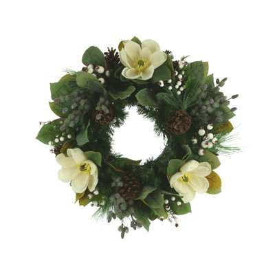 Joannette Handcrafted Faux Evergreen