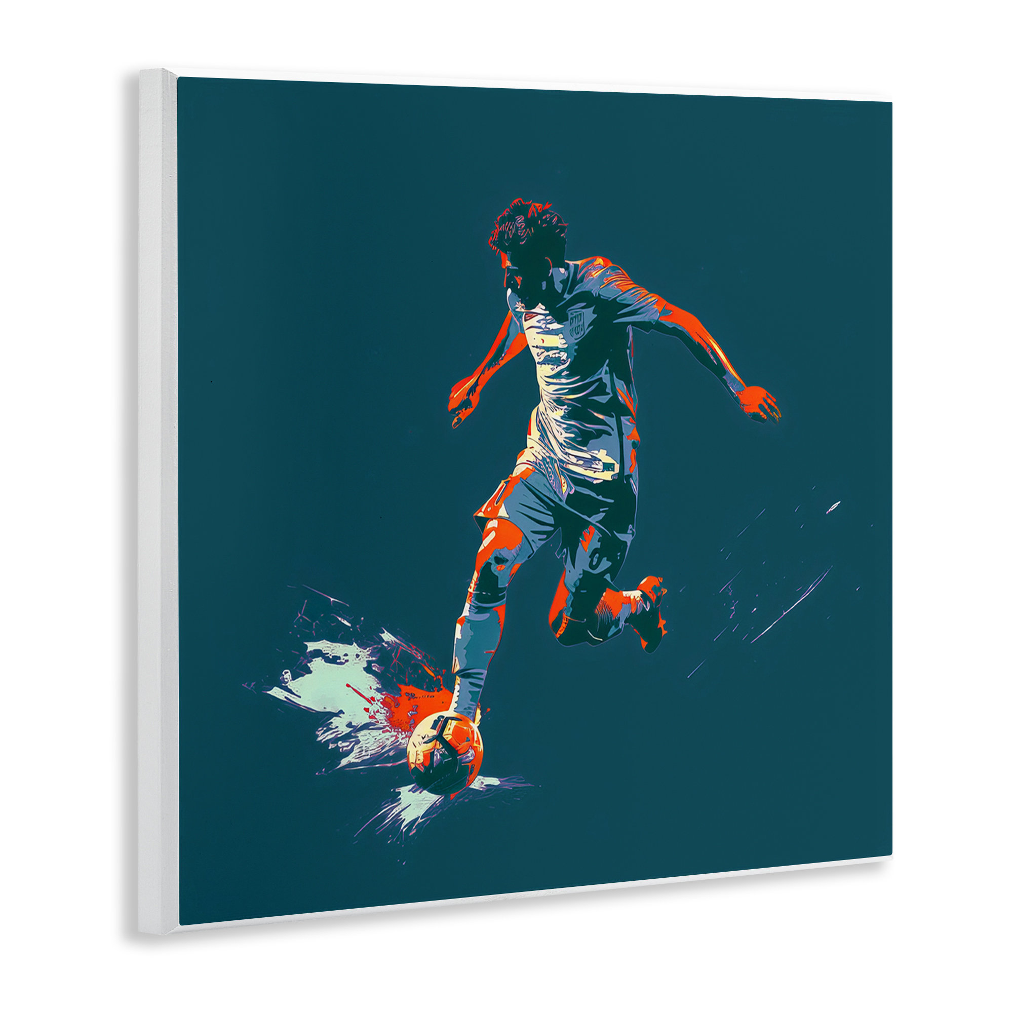 Dakota Fields Winning Soccer Goal Wall Plaque Art by Lazar Studio | Wayfair
