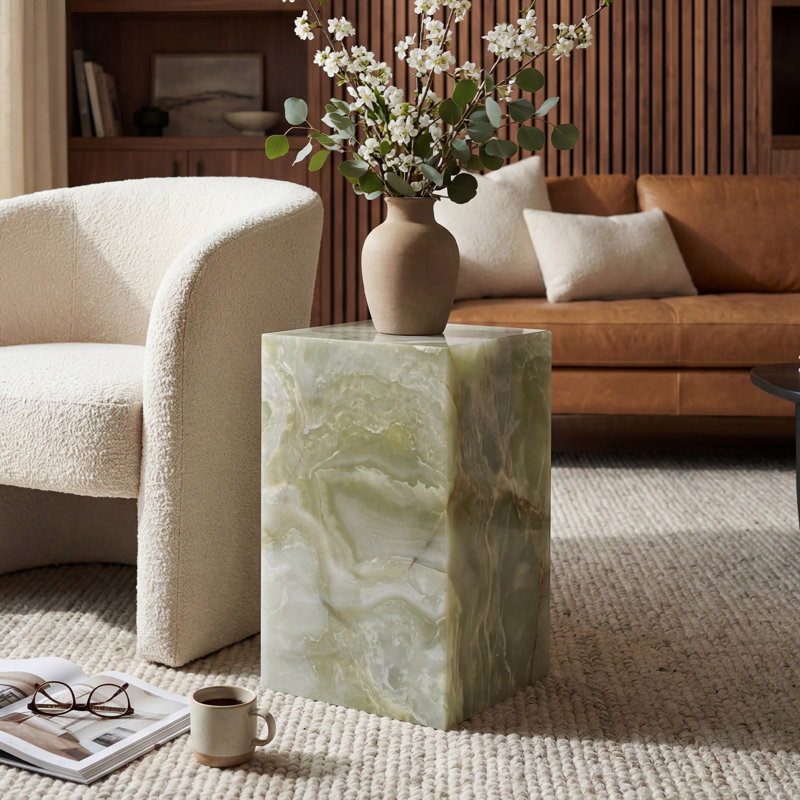 Table de bout haute 20 po Chiel, Vert